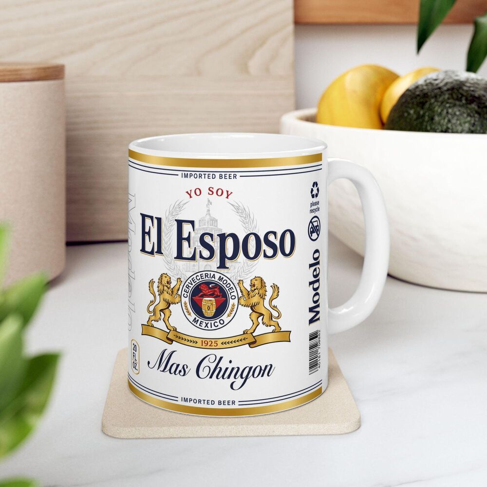 Husband Gift Mug, Spanish Husband Coffee Cup,Mug Gift, El Esposo Mas Chingon Mug